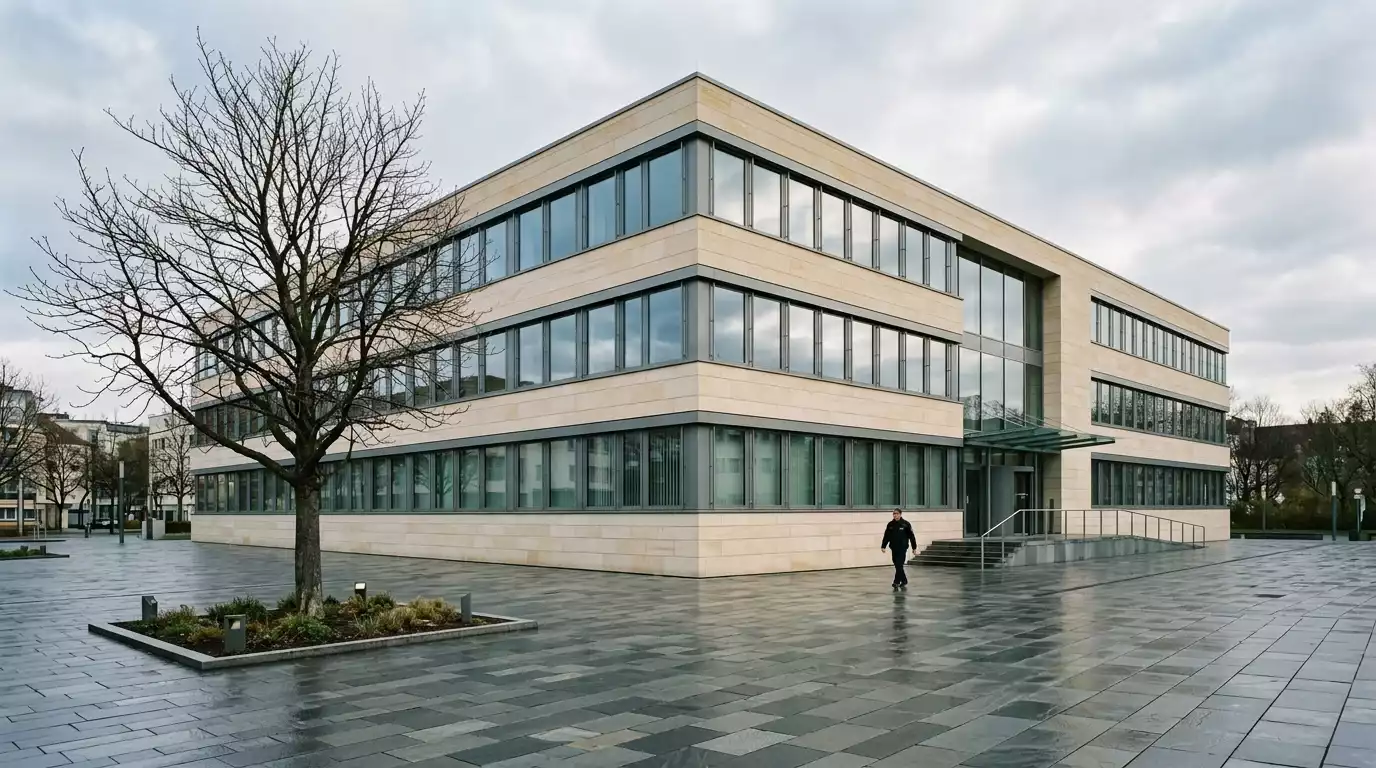 Symbolische Darstellung der GGL-Aufsicht in Halle an der Saale mit zeitlicher Entwicklung des Glücksspielstaatsvertrags 2021