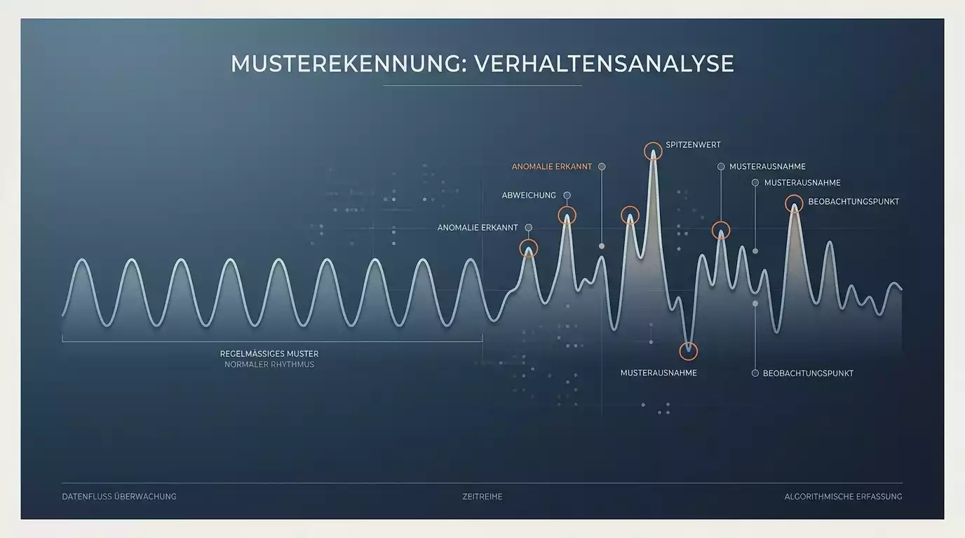 Konzeptdarstellung der Markers-of-Harm-Früherkennung mit Verhaltensmustern und Risikoindikatoren beim Online-Glücksspiel