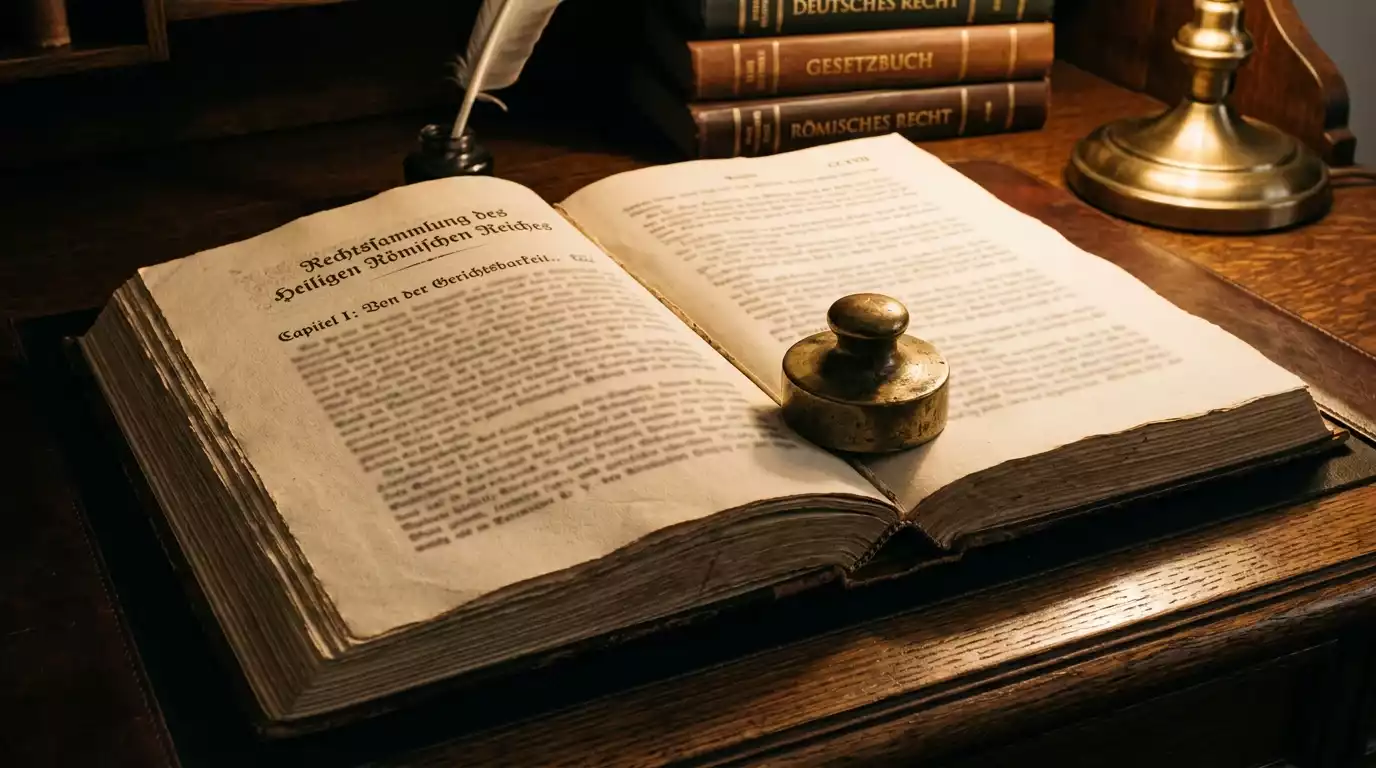 Stilisierte Darstellung der rechtlichen Grundlage § 8d Abs. 1 GlüStV 2021 als Buchseite mit Markierung des Paragraphen